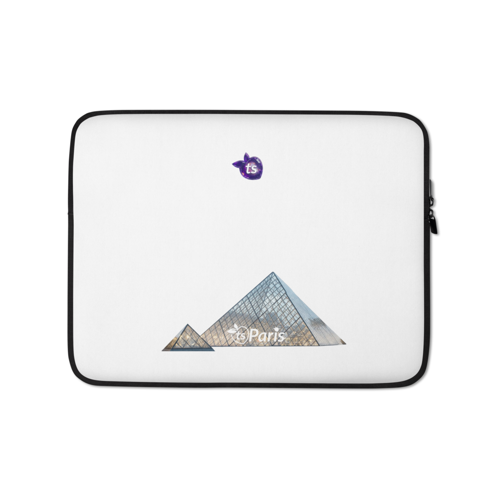 tsgabrielle® • Paris - The Louvre Pyramid • Laptop Sleeve • 2 Sizes - 13" and 15"