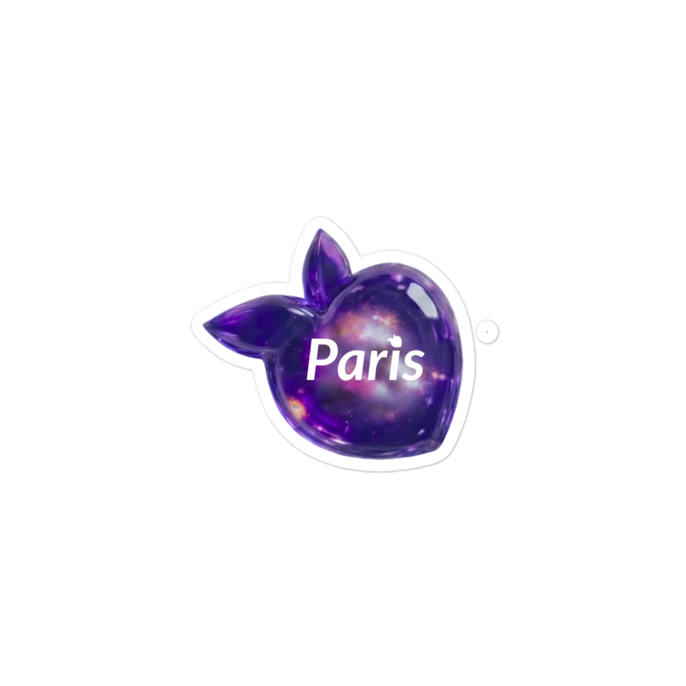 tsgabrielle® • Paris • Sticker • Bubble-Free • One Size