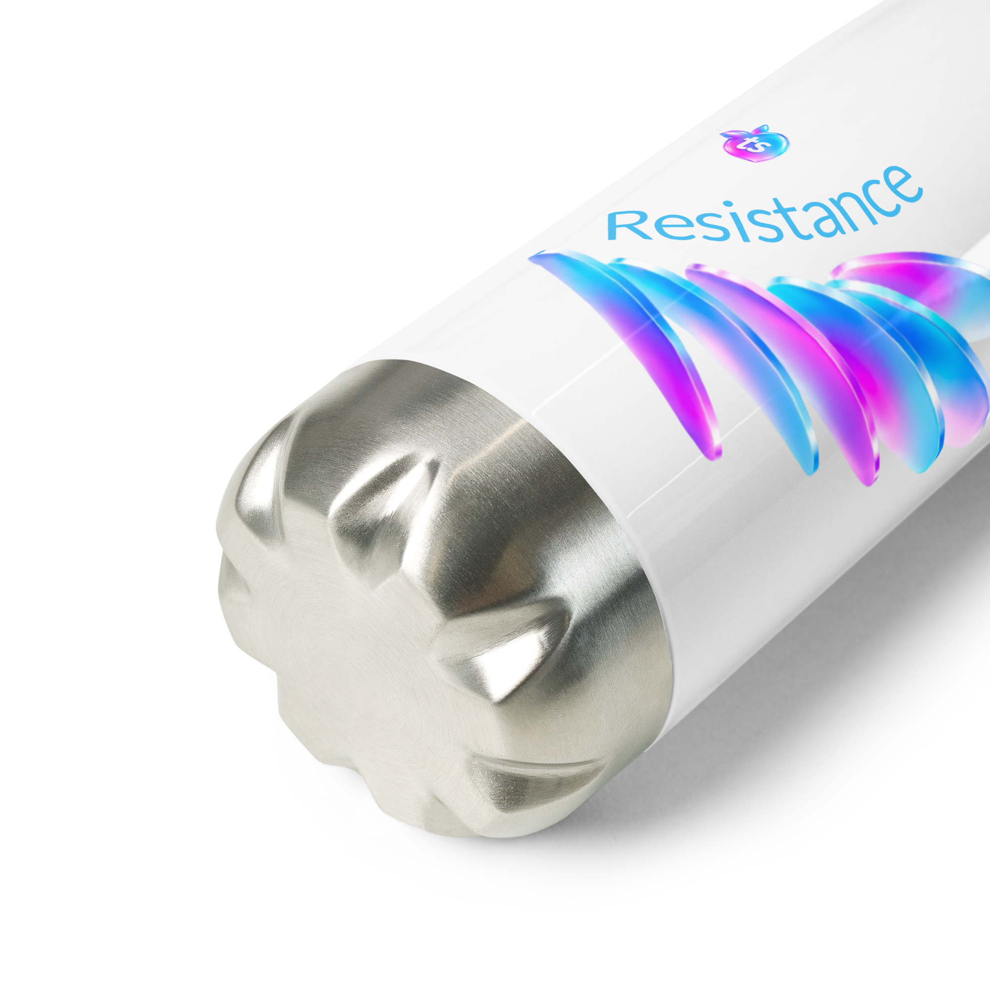 tsgabrielle® • Pride 26 • Water Bottle • White • Stainless Steel • 17 oz - View 5