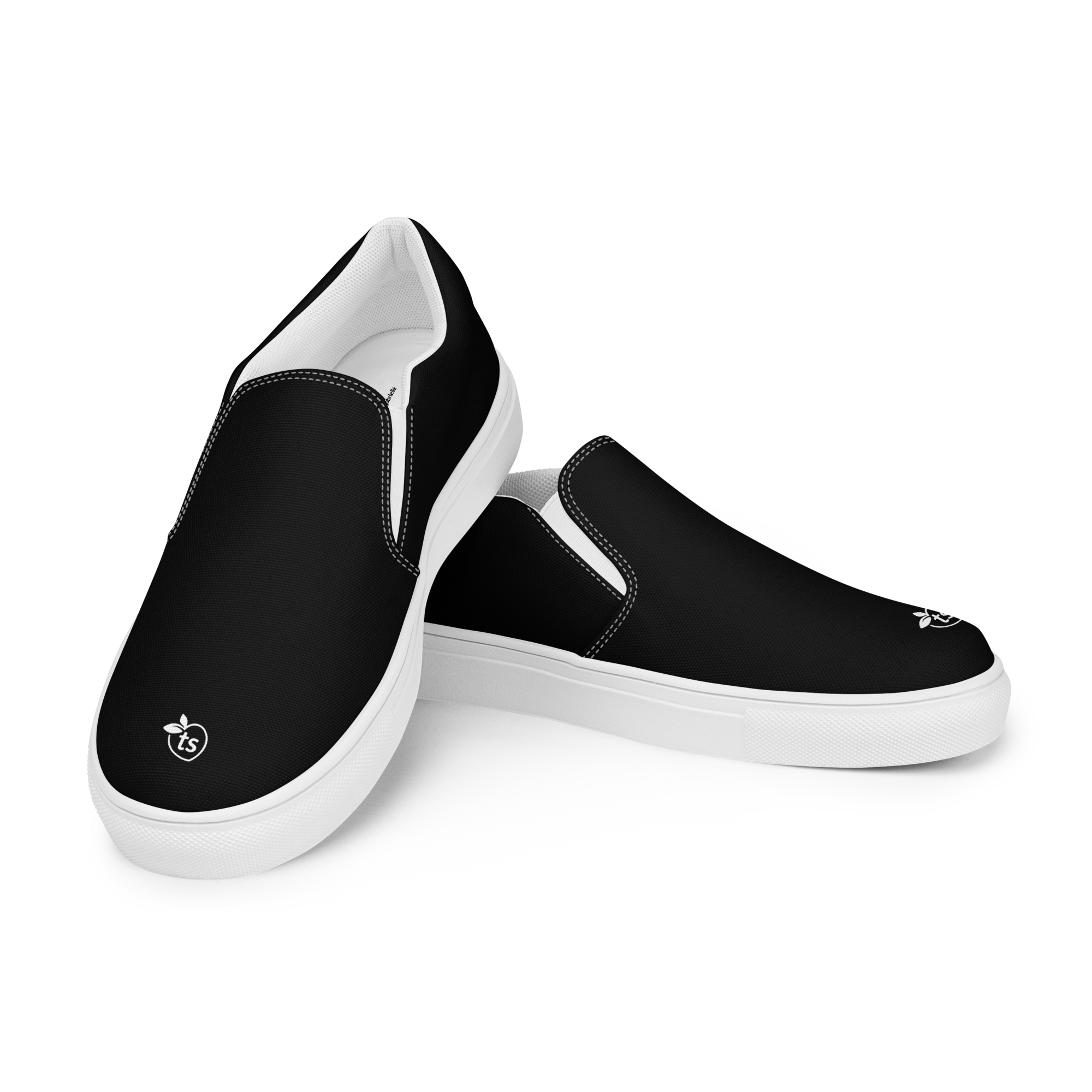 tsgabrielle® • For Him • Slip-On Canvas Shoes • Black - View 10