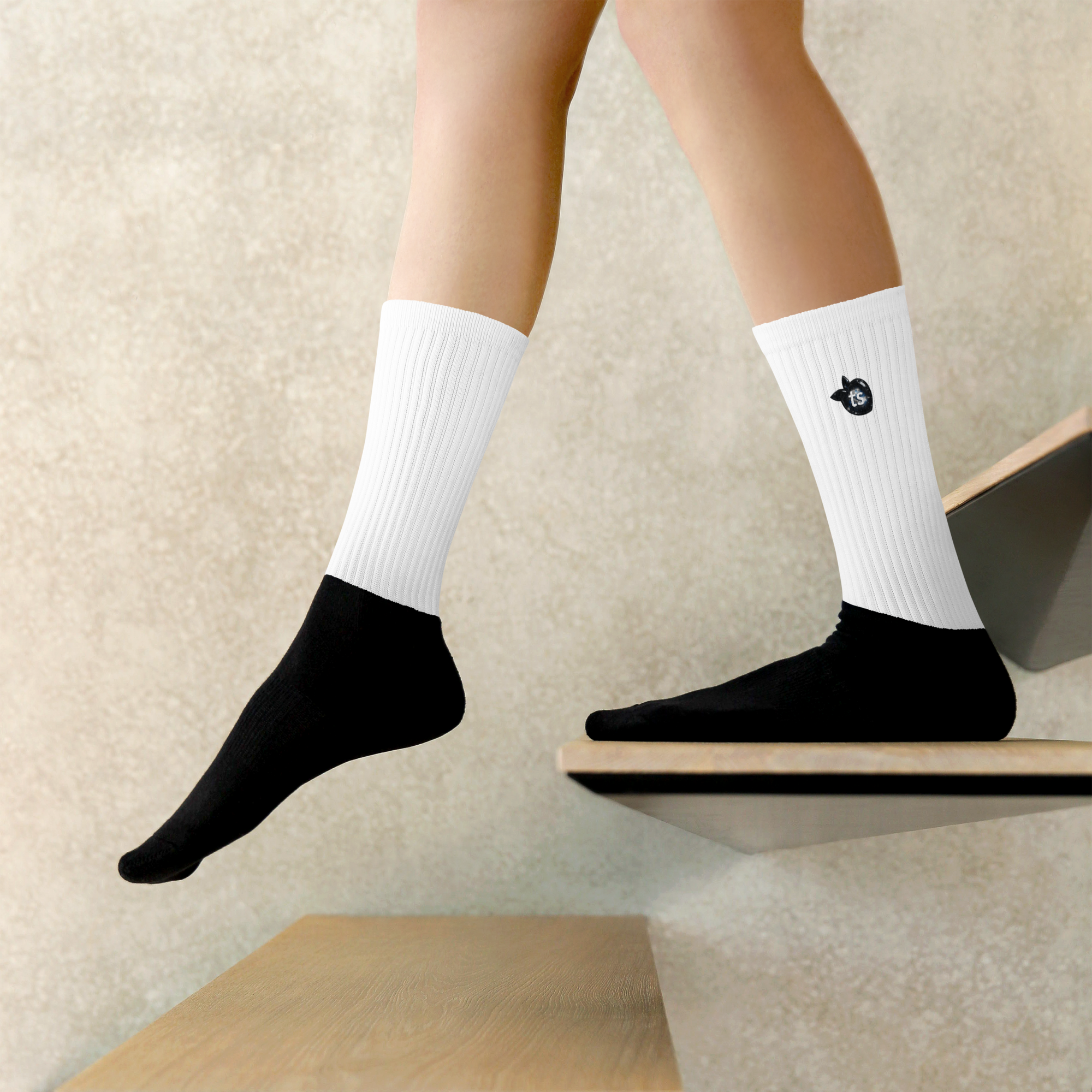 tsgabrielle® • For Her • Socks • Black Peach - View 6