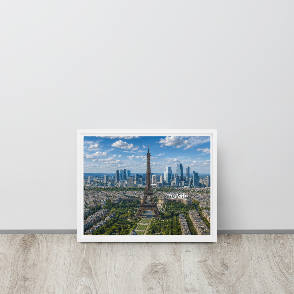 tsgabrielle® • Paris - La Tour Eiffel • Framed Canvas • 11" x 14" - View 5