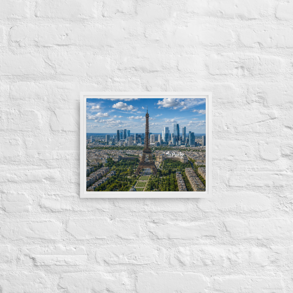 tsgabrielle® • Paris - La Tour Eiffel • Framed Canvas • 11" x 14" - View 6